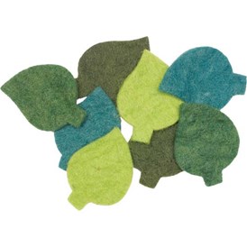 Dimensions Wool Felt Leaves 73313